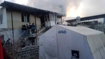 Kırıkhan’da Ev Yangını: Hasar Var